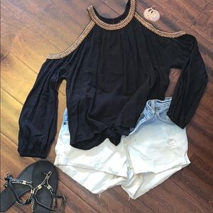 Off the shoulder top SOLD